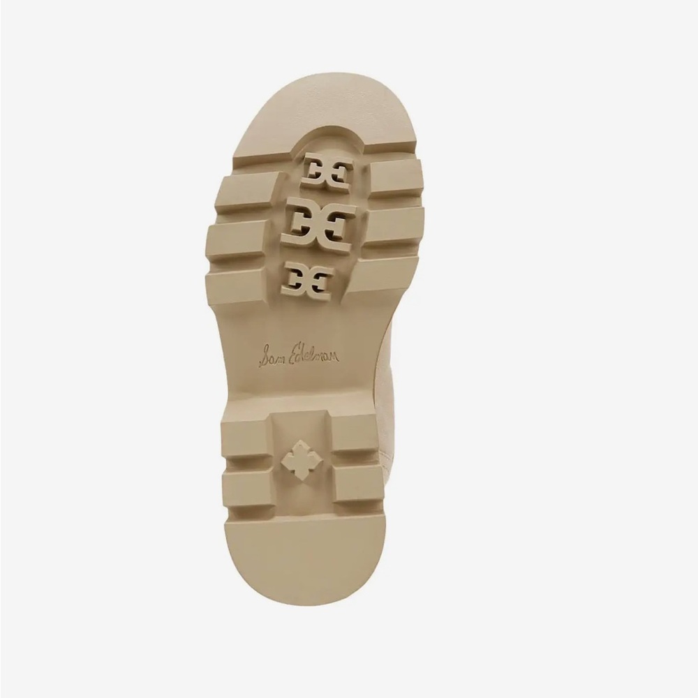 NIB $160 San Edelman Coopwr Chelsea Boots Oat suede color 9 - Picture 3 of 7